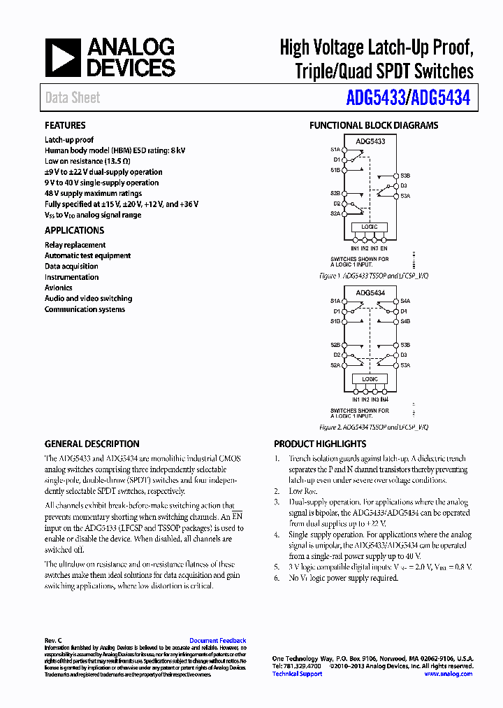 ADG5434BCPZ-REEL7_8248241.PDF Datasheet