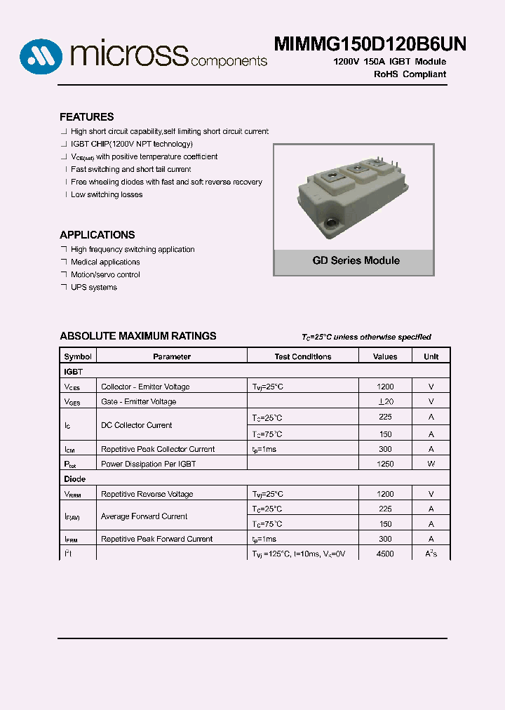 MIMMG150D120B6UN_8248630.PDF Datasheet
