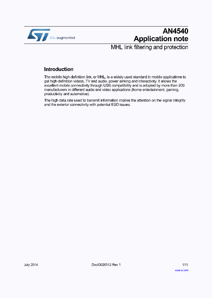 AN4540_8248942.PDF Datasheet