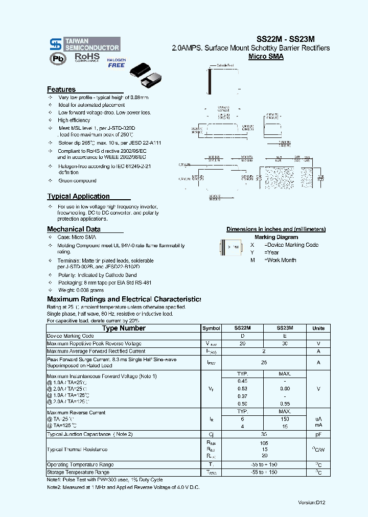 SS22M_8249661.PDF Datasheet