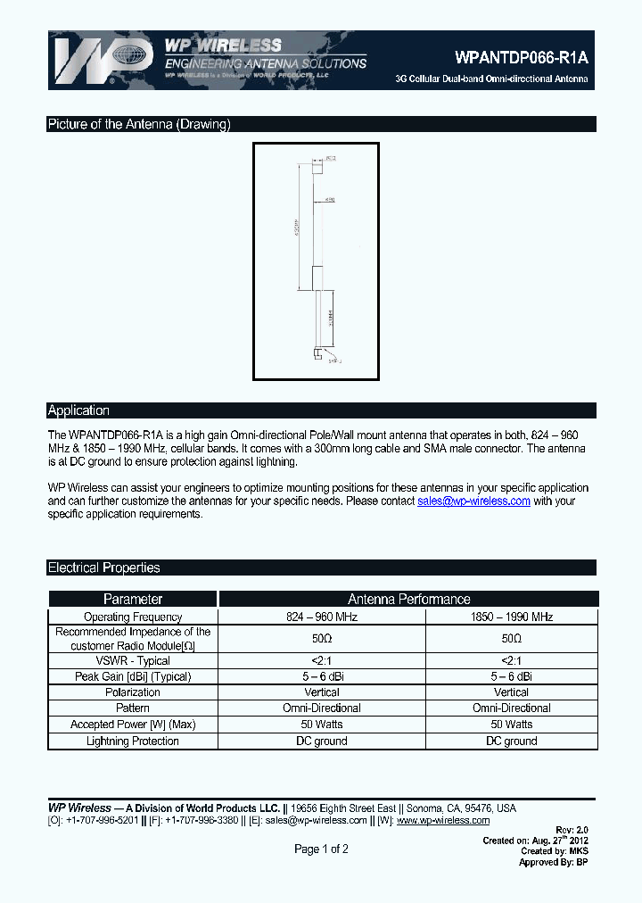WPANTDP066-R1A_8250318.PDF Datasheet