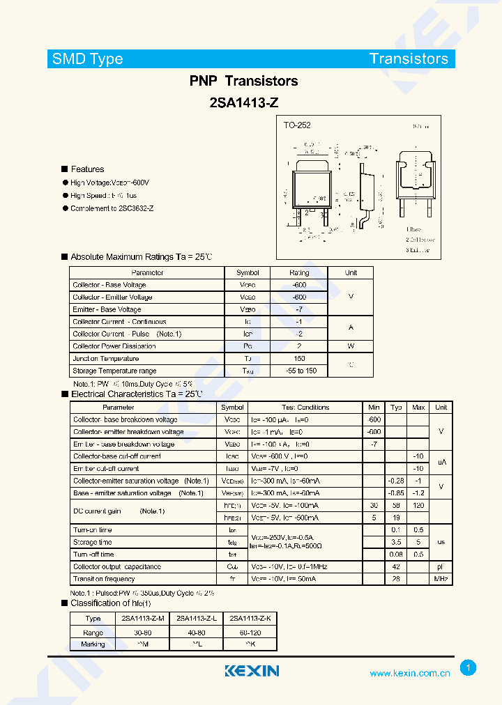 2SA1413-Z-M_8251260.PDF Datasheet