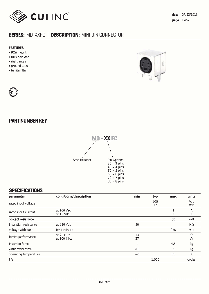 MD-60FC_8252320.PDF Datasheet