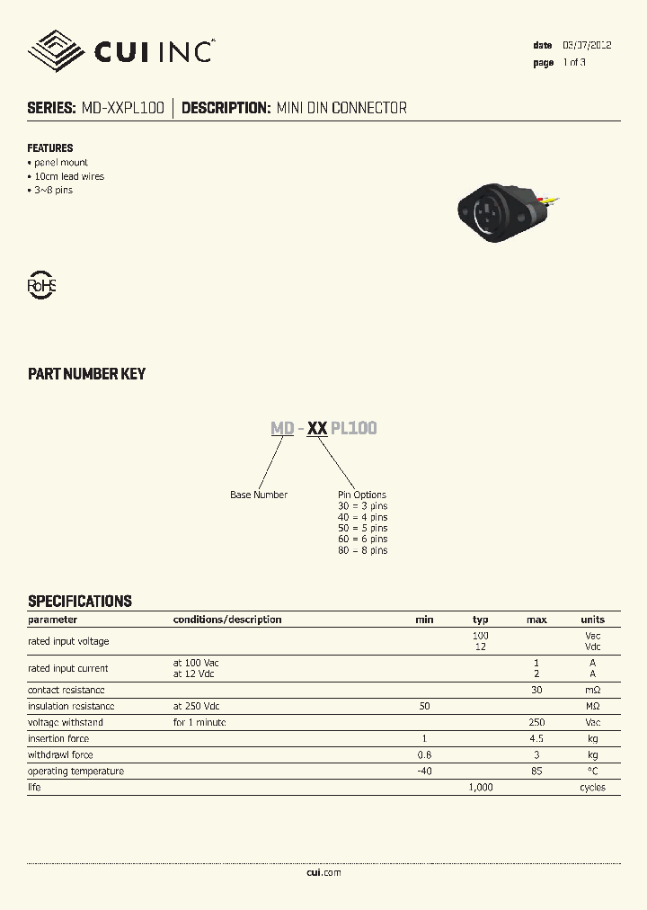 MD-60PL100_8252322.PDF Datasheet