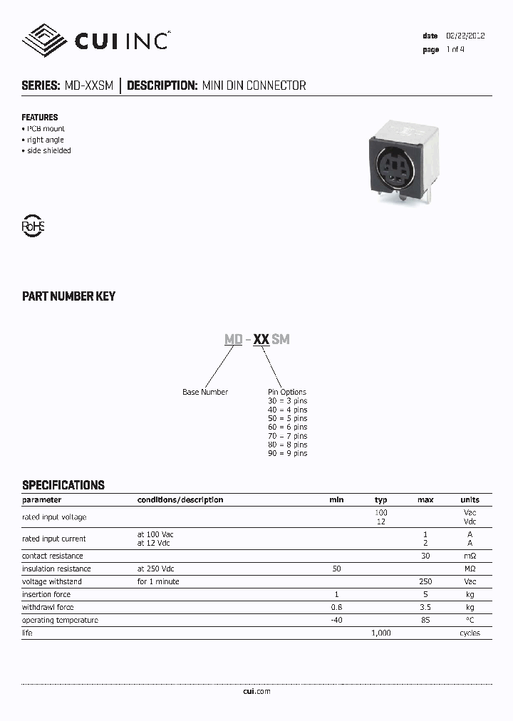 MD-60SM_8252330.PDF Datasheet