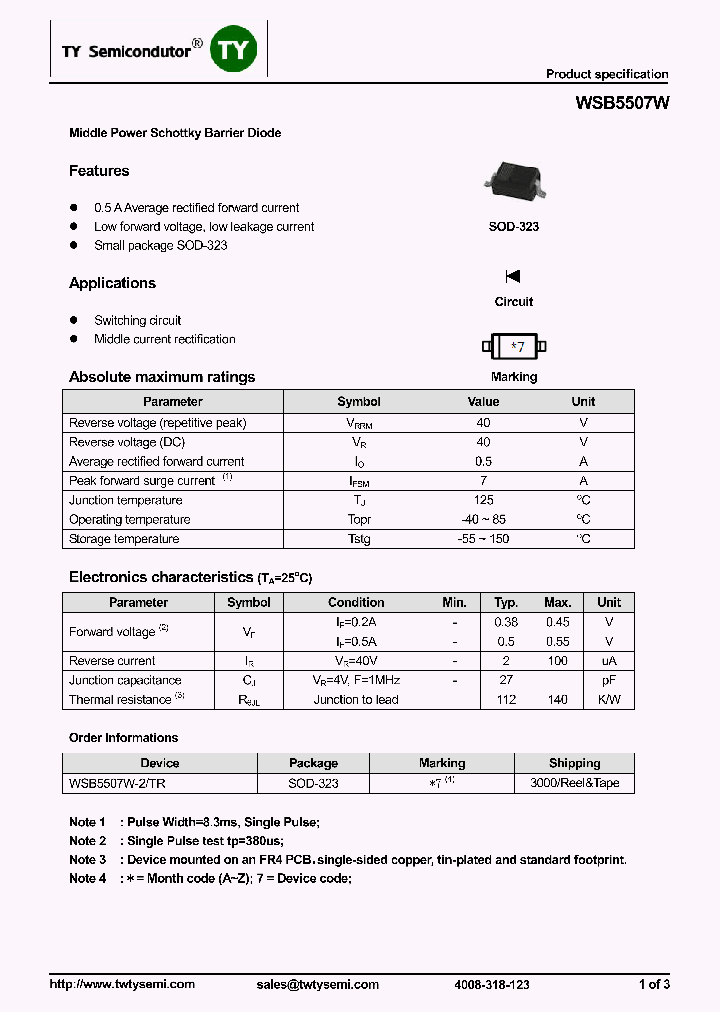 WSB5507W-2TR_8252457.PDF Datasheet