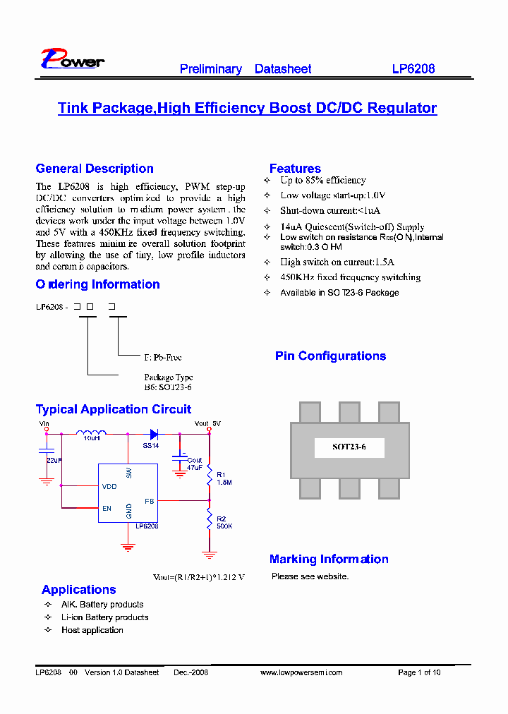 LP6208_7849630.PDF Datasheet