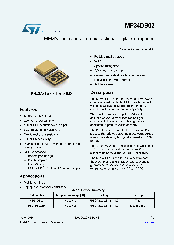 MP34DB02_8253387.PDF Datasheet