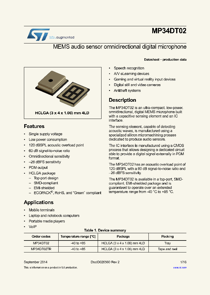 MP34DT02_8253393.PDF Datasheet