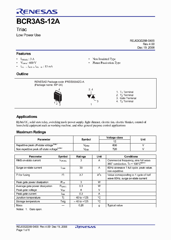 BCR3AS-12A-15_8253544.PDF Datasheet