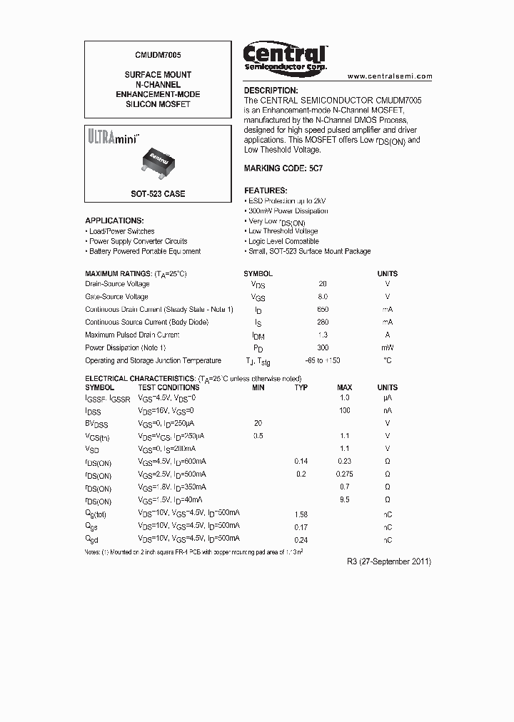 CMUDM7005-15_8253889.PDF Datasheet