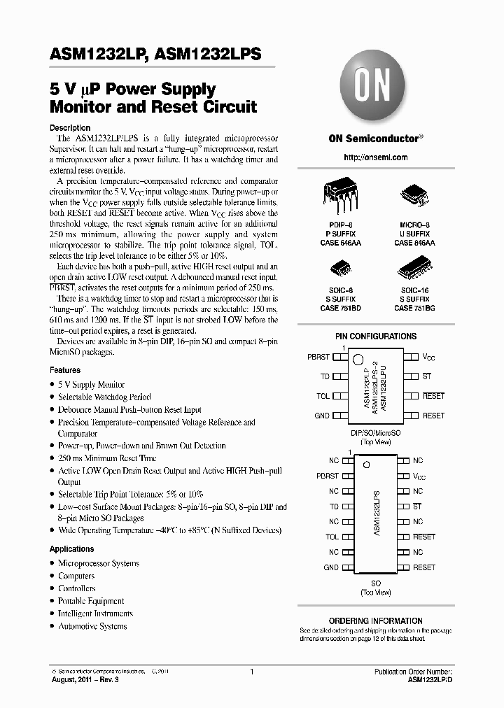 ASM1232LPUNF_8254097.PDF Datasheet