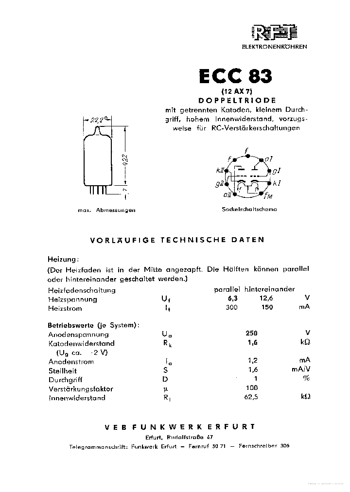 ECC83_7852850.PDF Datasheet