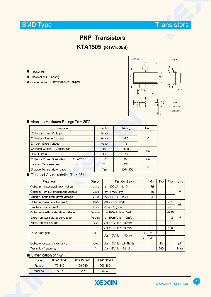 KTA1505-15_8254911.PDF Datasheet
