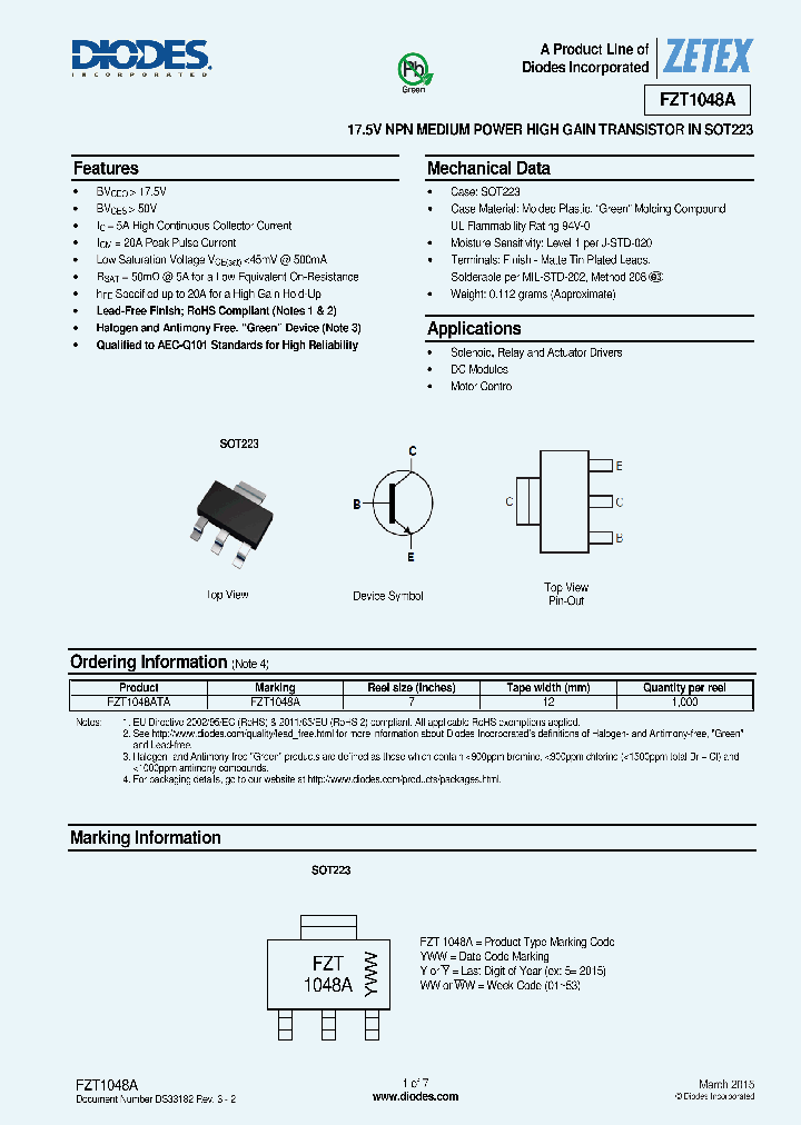 FZT1048A-15_8255431.PDF Datasheet