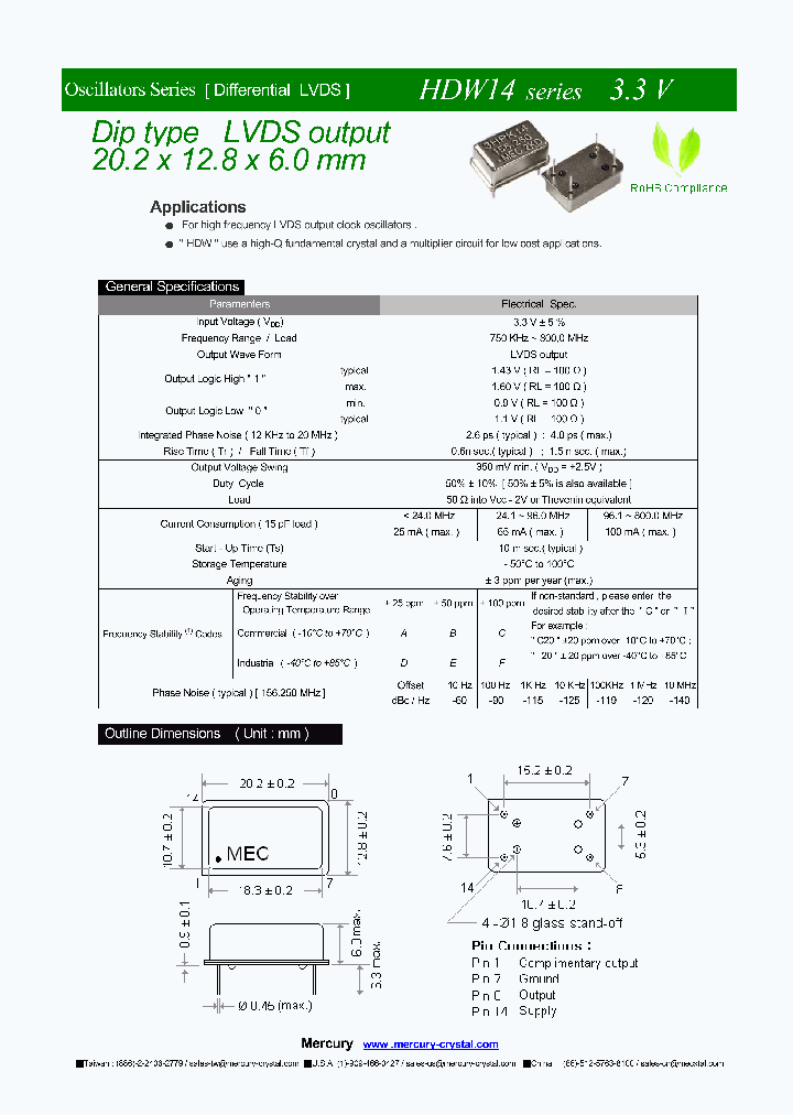 HDW14_8255531.PDF Datasheet