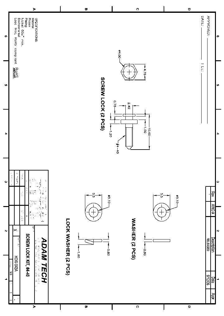 HDW-043A_8255521.PDF Datasheet