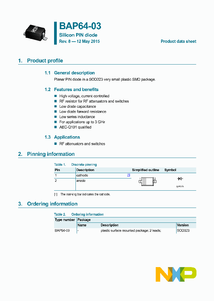 BAP64-03-15_8257090.PDF Datasheet