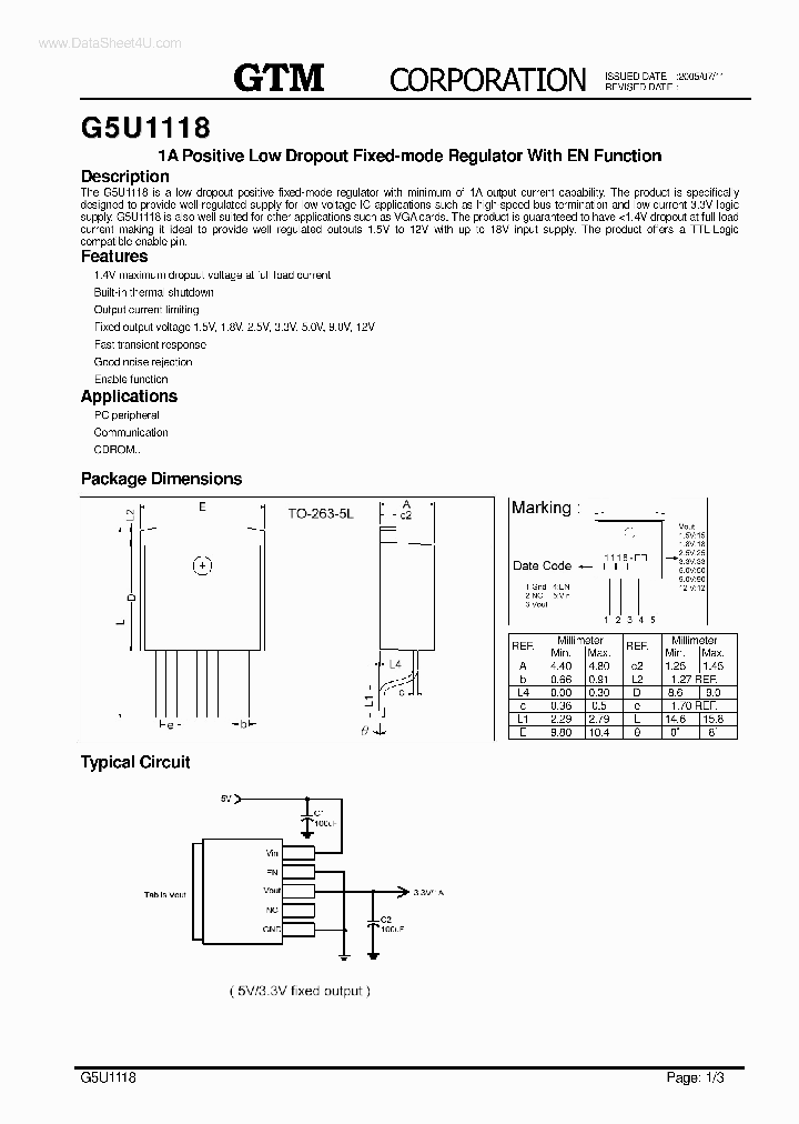 G5U1118_7853756.PDF Datasheet