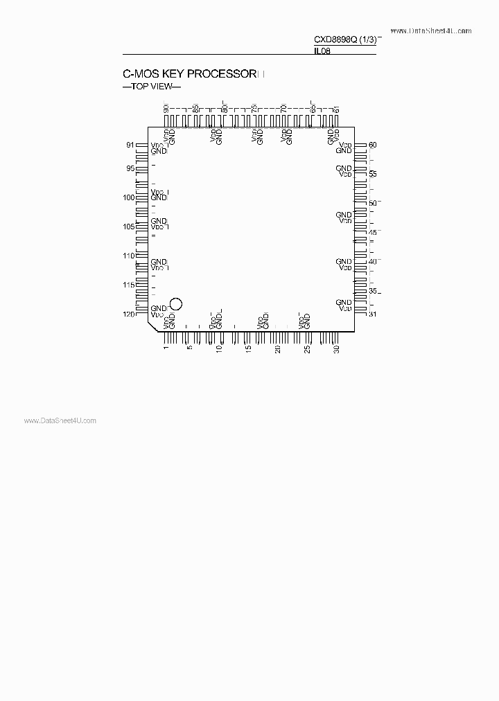 CXD8898Q_7851768.PDF Datasheet