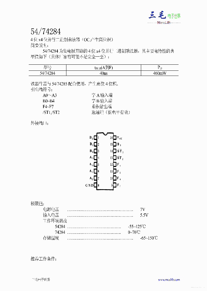 74LS284_7854726.PDF Datasheet