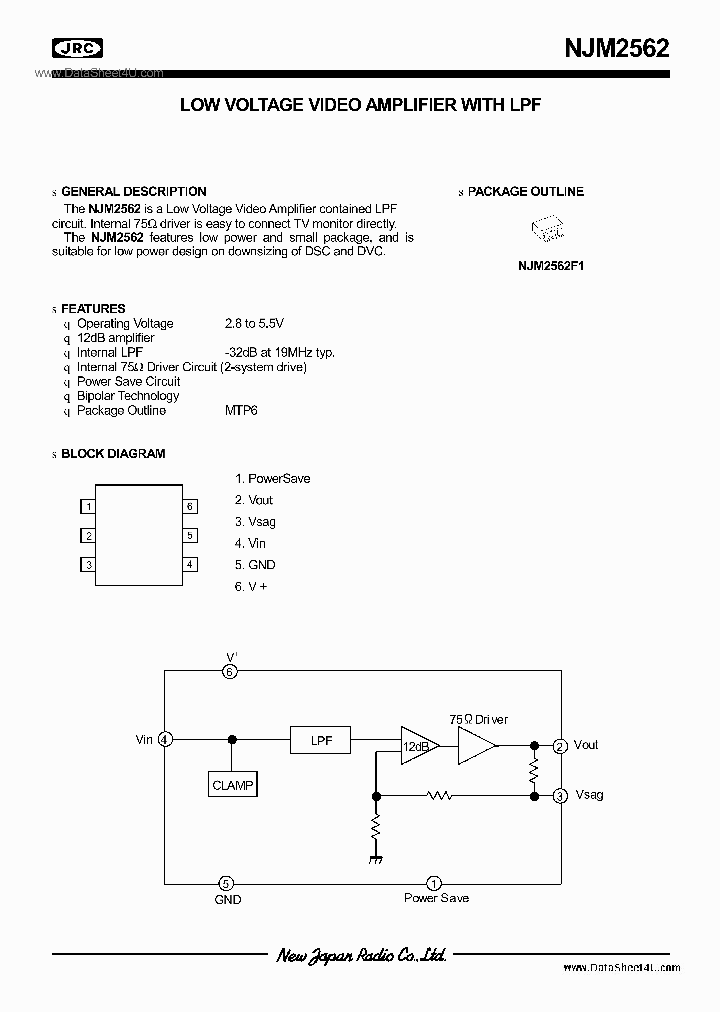 NJM2562_7855985.PDF Datasheet