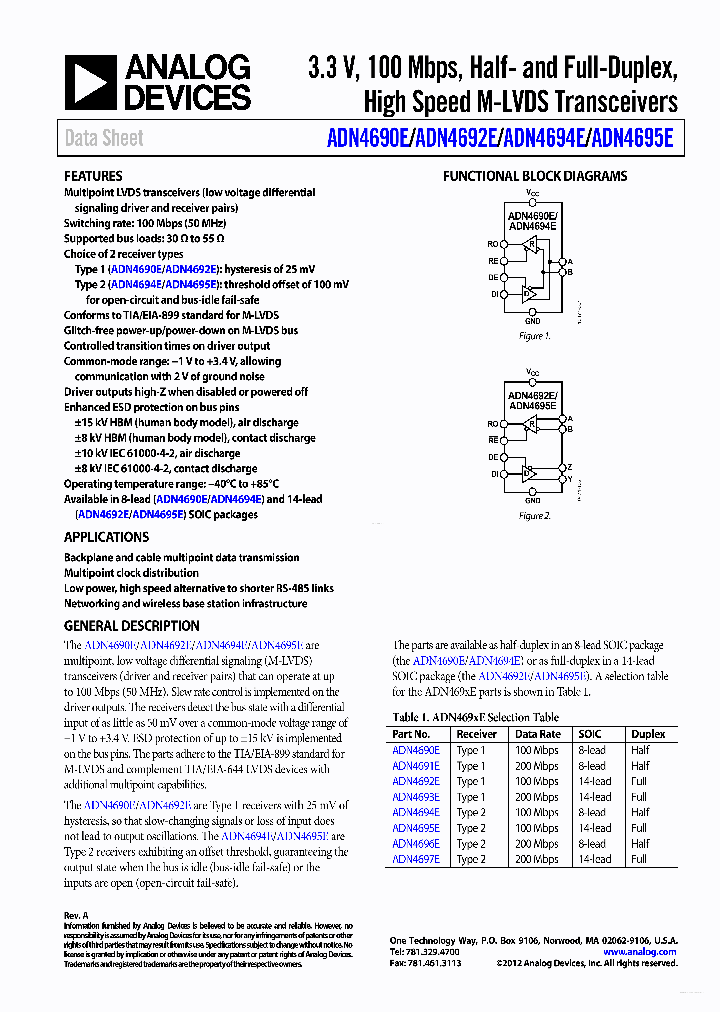 ADN4695E_7856355.PDF Datasheet