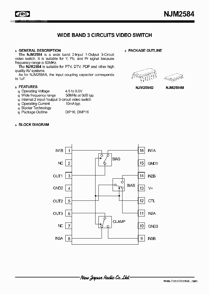 NJM2584_7856405.PDF Datasheet