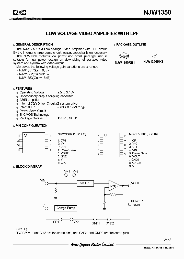NJW1350_7857216.PDF Datasheet
