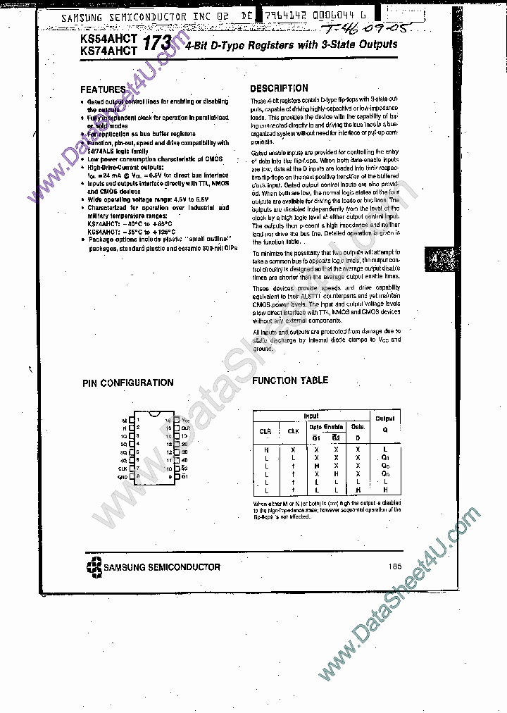 KS74AHCT173_7857714.PDF Datasheet