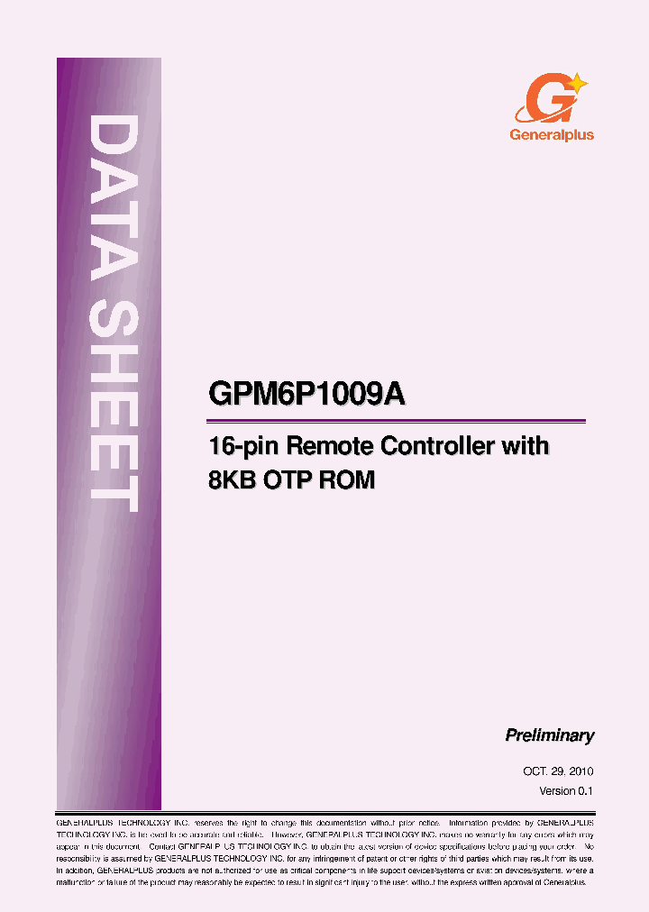GPM6P1009A_7862386.PDF Datasheet