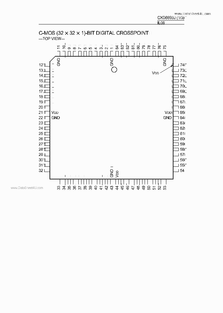 CXD8893J_7861982.PDF Datasheet