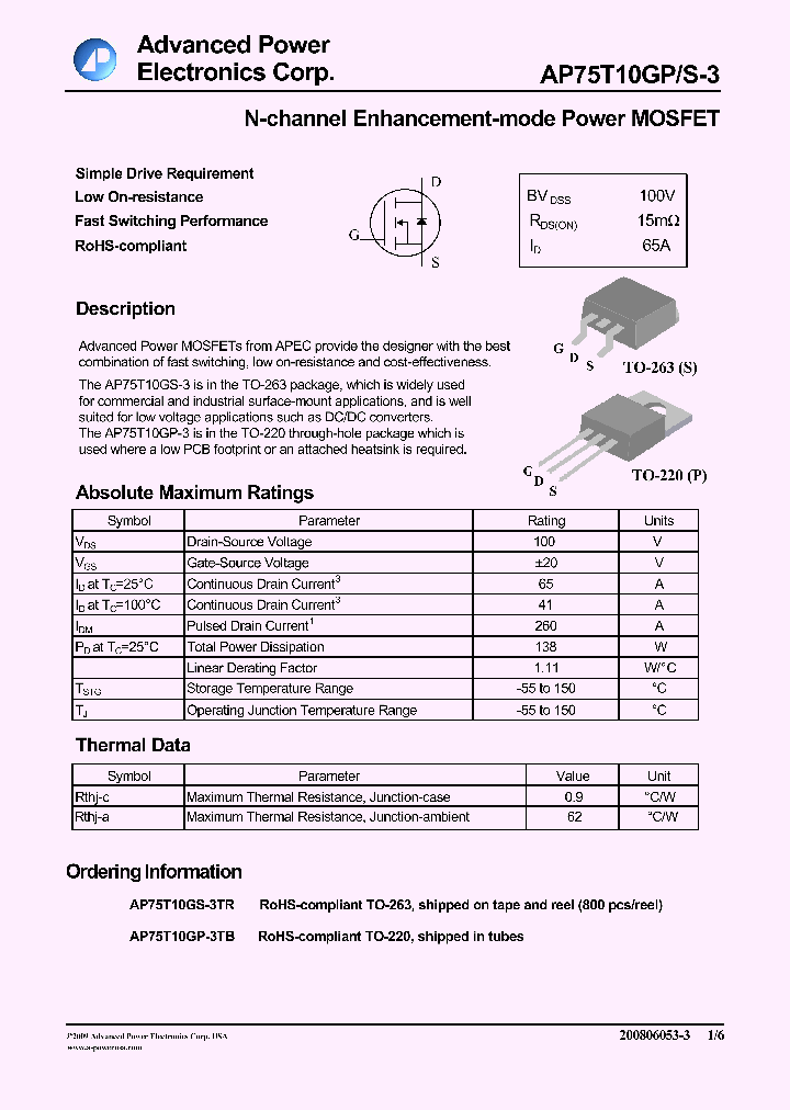 AP75T10GS-3_7861582.PDF Datasheet