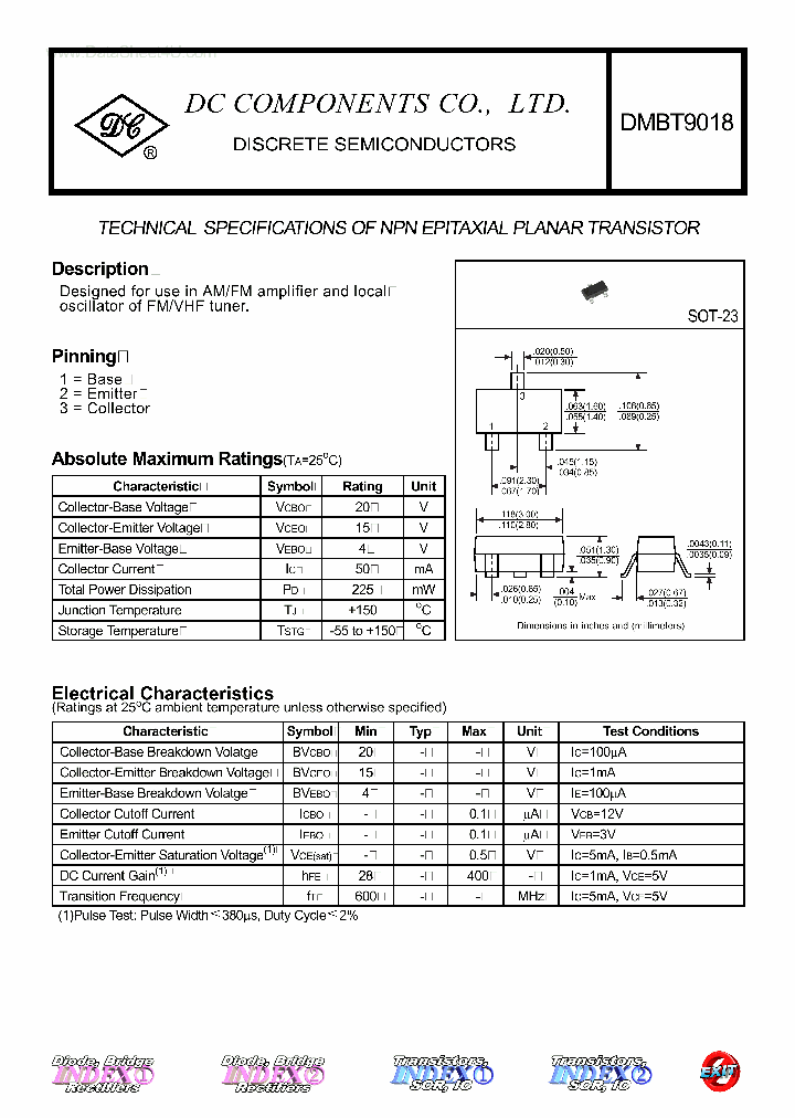 DMBT9018_7862983.PDF Datasheet