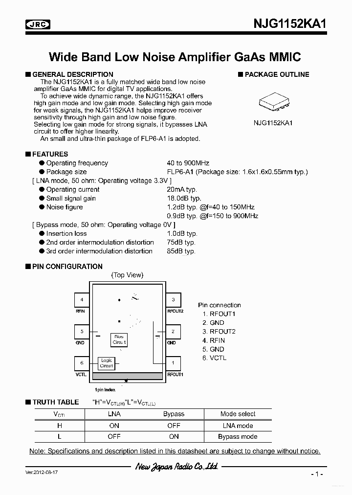 NJG1152KA1_7863736.PDF Datasheet