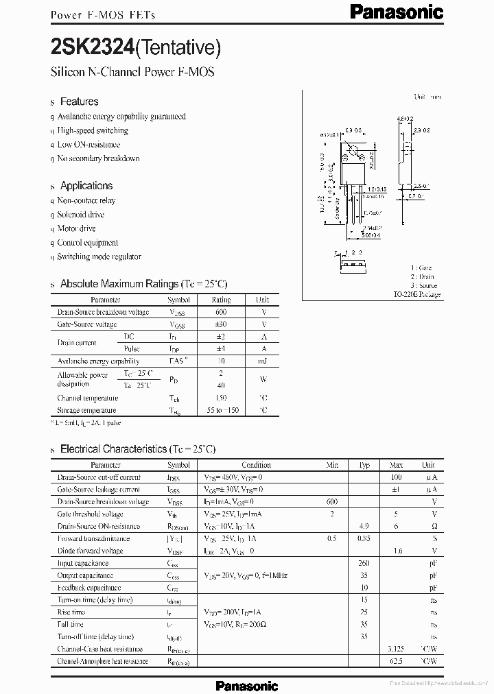 2SK2324_7864146.PDF Datasheet