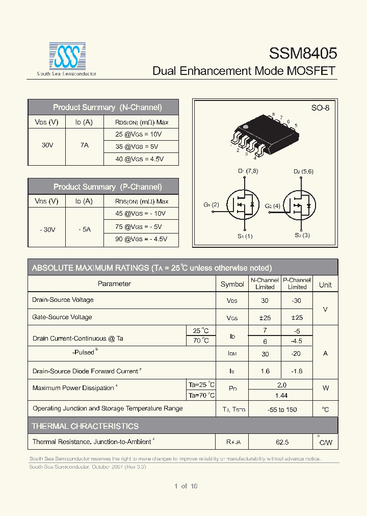 SSM8405_7864518.PDF Datasheet