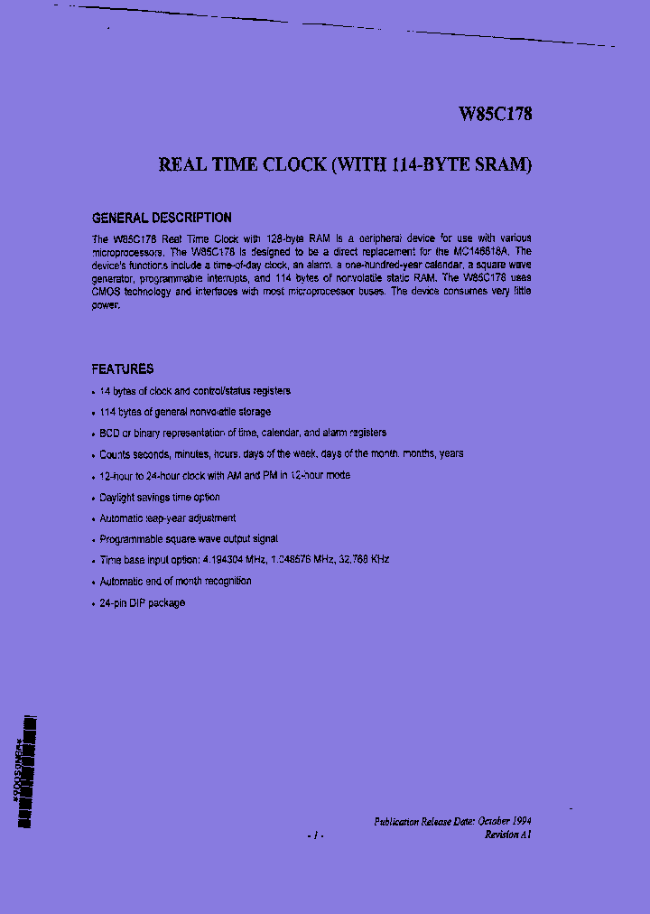 W85C178_7865644.PDF Datasheet