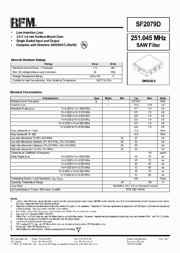 SF2079D_7865966.PDF Datasheet