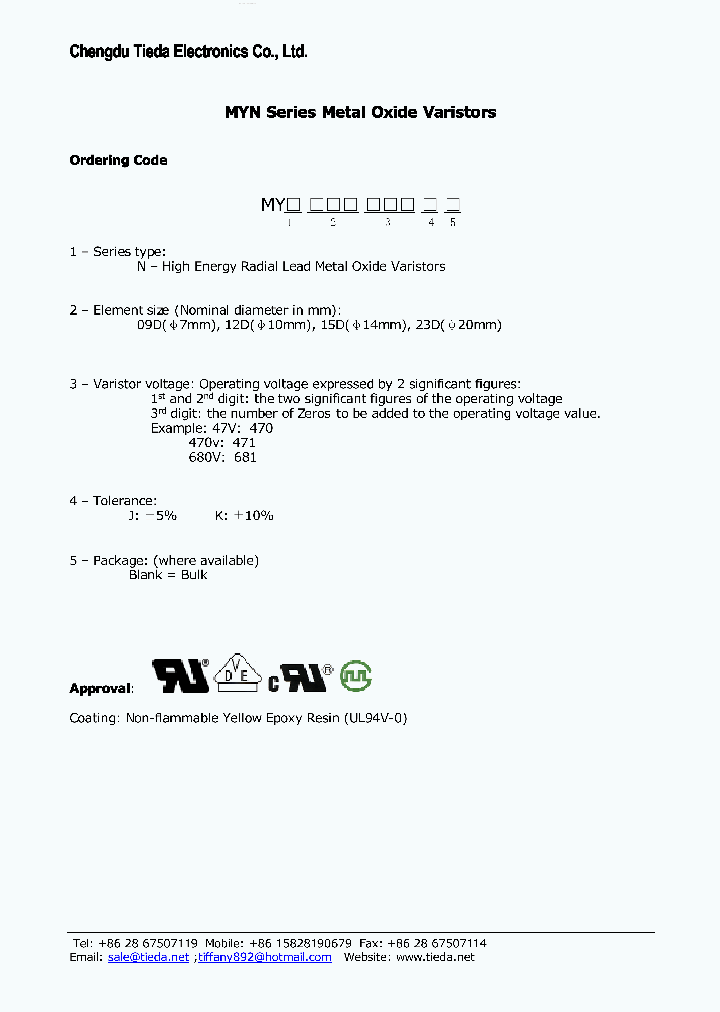 MYN15-101K_7868604.PDF Datasheet