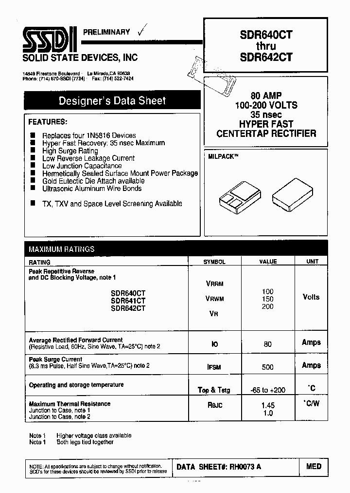 SDR642CT_7870917.PDF Datasheet