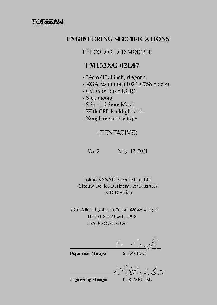 TM133XG-02L07_7871445.PDF Datasheet
