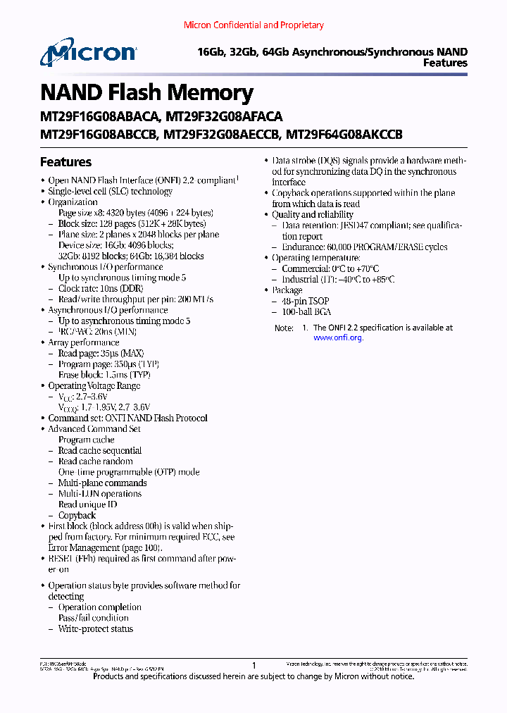 MT29F16G08ABACA_7871466.PDF Datasheet