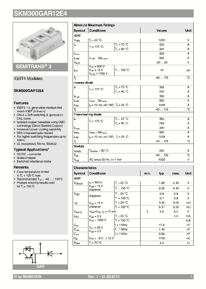 SKM300GAR12E4_7871786.PDF Datasheet