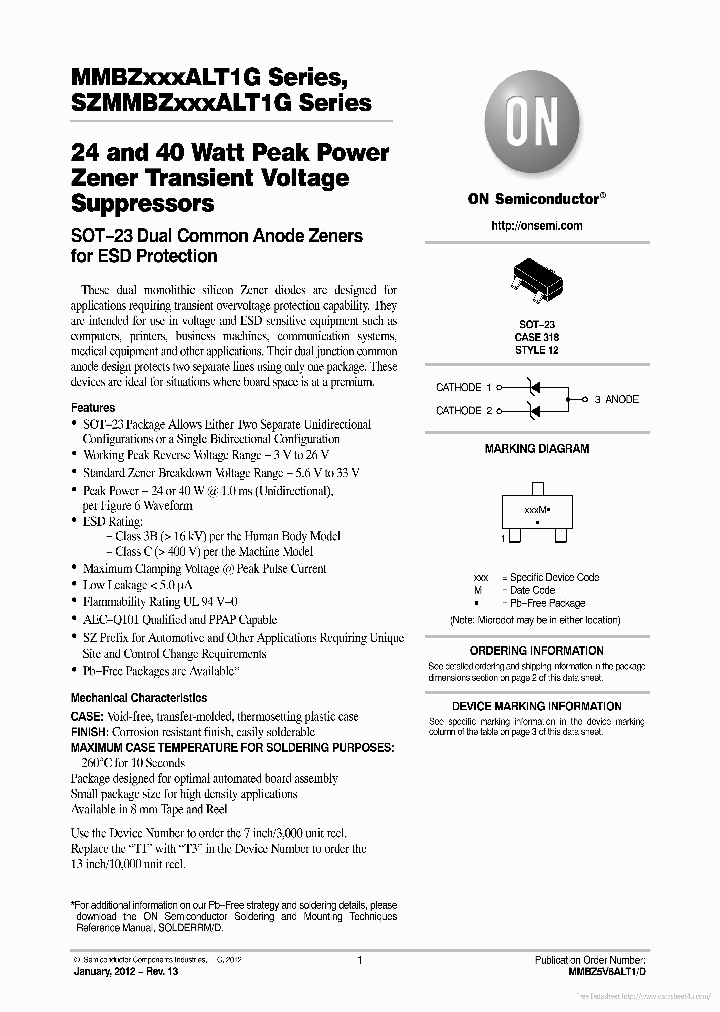 MMBZ27VALT1G_7877535.PDF Datasheet