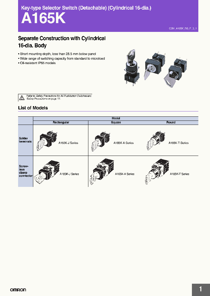 A165K-A2M-1_8257720.PDF Datasheet