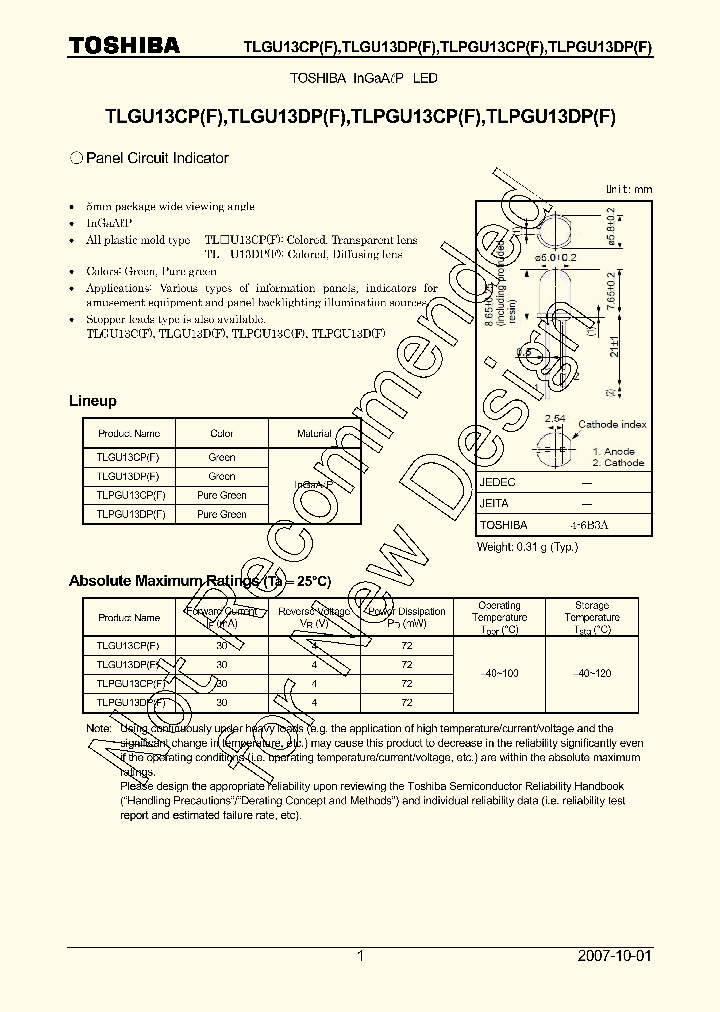 TLPGU13DPF_8260740.PDF Datasheet