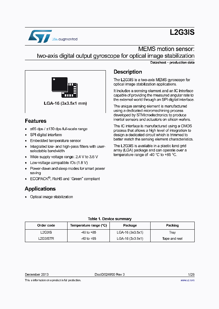 L2G3ISTR_8262401.PDF Datasheet