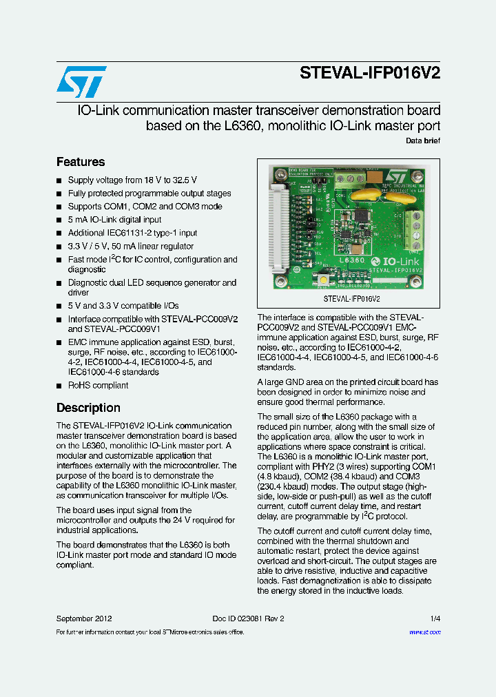 STEVAL-IFP016V2_8271403.PDF Datasheet