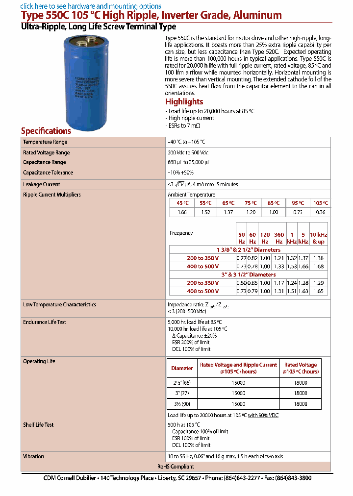 550C782T250DD2B_8258047.PDF Datasheet